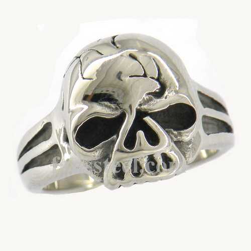 FSR11W42 Skull biker ring